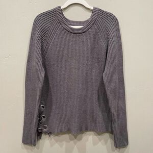 Kut From The Kloth Gray Knit Sweater - Size: Large
